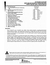 DataSheet TLC1543-EP pdf